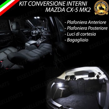 KIt led interni specifico MAZDA CX-5 II 6000K Bianco