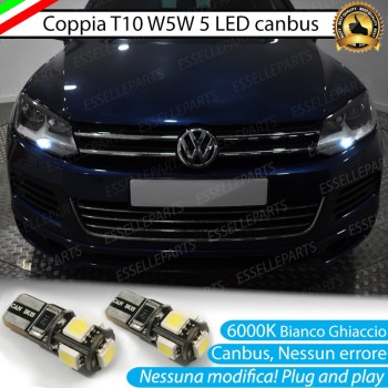 Luci posizione 5 LED Canbus VW TOUAREG 7P Luci posizione 5 LED Canbus VW TOUAREG 7P