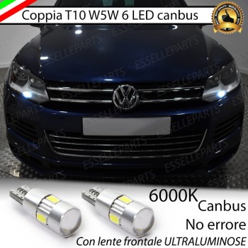 Luci posizione 6 LED Canbus 400 Lumen Luci posizione 6 LED Canbus 400 Lumen