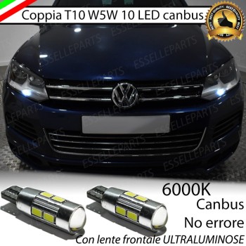 Luci posizione 10 LED Canbus 660 Lumen VW TOUAREG 7P Luci posizione 10 LED Canbus 660 Lumen VW TOUAREG 7P