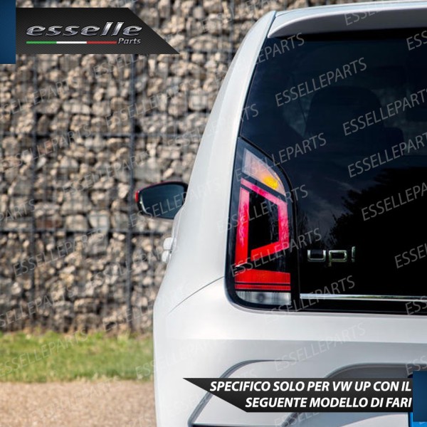 Coppia lampade 13 LED Retromarcia T15 con lente 6000K per VW Up Dal 2017