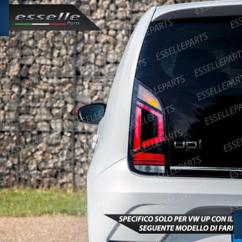 Coppia lampade 13 LED Retromarcia T15 con lente 6000K per VW Up Dal 2017