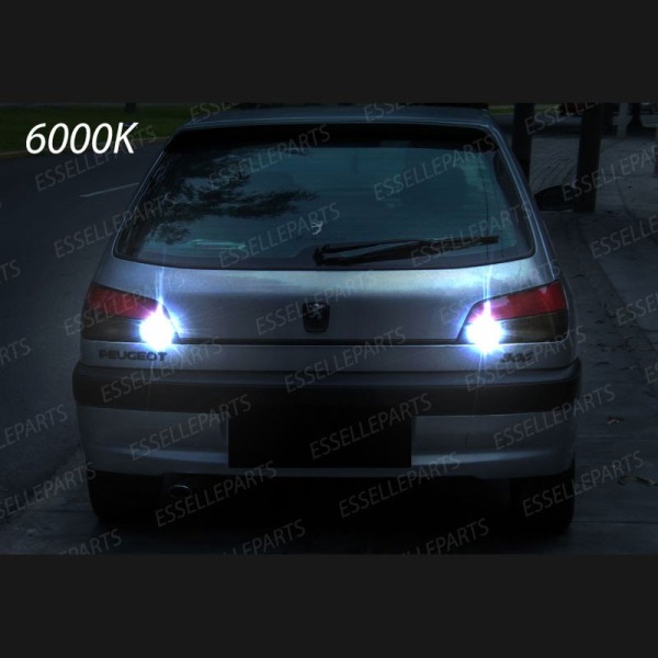 Luci Retromarcia 15 LED Peugeot 306 CON LENTE FRONTALE