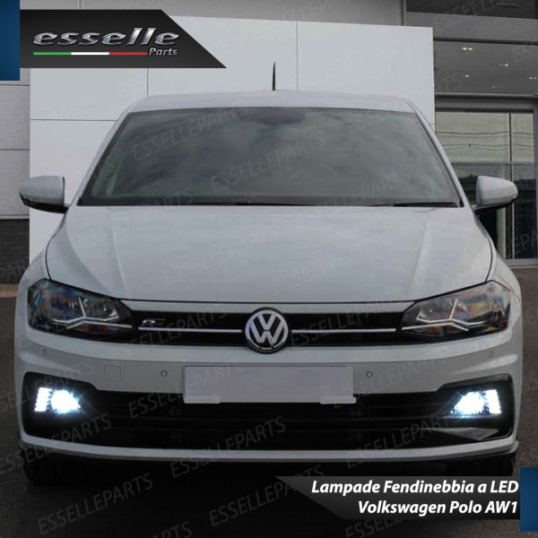 Luci Fendinebbia H8 LED 900 LUMEN VW POLO AW1