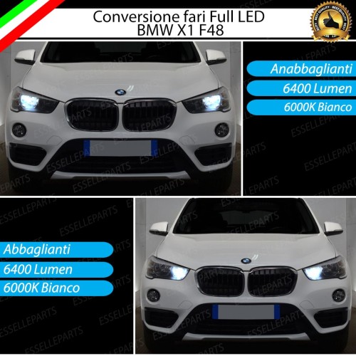 Conversione Fari Full LED 6000k canbus BMW X1 F48 No Error