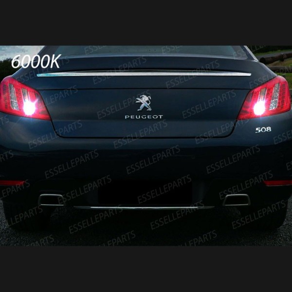 Luci Retromarcia 15 LED Peugeot 508 CON LENTE FRONTALE