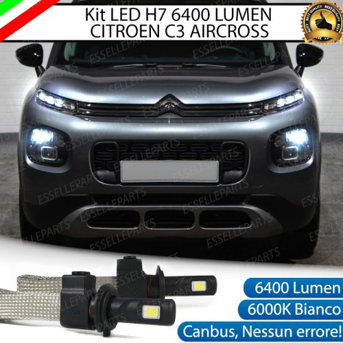 Kit Full LED H7 6400 LUMEN Anabbaglianti CITROEN C3 AIRCROSS