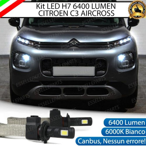 Kit Full LED H7 6400 LUMEN Abbaglianti CITROEN C3 AIRCROSS