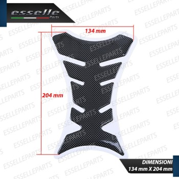 Protezione CARBON LOOK per Serbatoio Adesiva 3D Specifica per Husqvarna