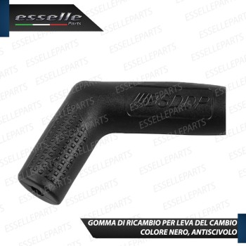 Coprileva Cambio - NERO - in Gomma Specifica per Malaguti