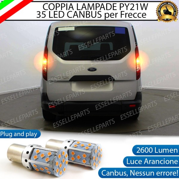 Coppia Frecce Posteriori PY21W 35 LED Canbus FORD TOURNEO CONNECT II
