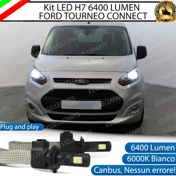 Kit Full LED H7 6400 LUMEN Anabbaglianti FORD TOURNEO CONNECT II