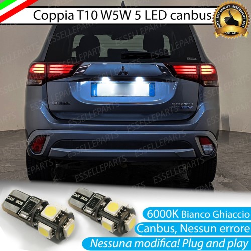 Luci targa 5 LED Canbus MITSUBISHI OUTLANDER PHEV III RESTYLING
