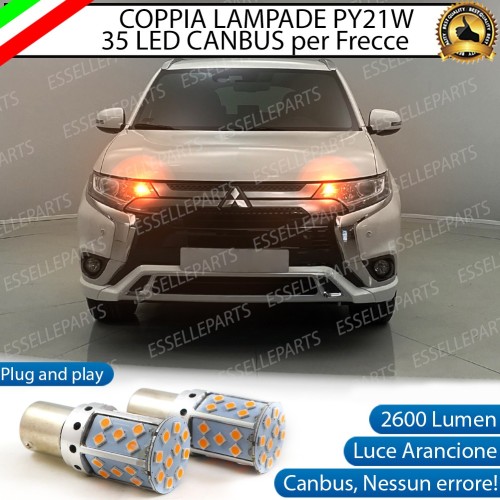 Coppia Frecce Anteriori PY21W 35 LED Canbus MITSUBISHI OUTLANDER PHEV III RESTYLING