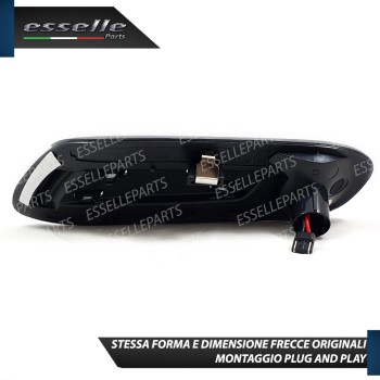 Placchette Dinamiche Nere fumè Laterali per frecce specifiche per MINI F54