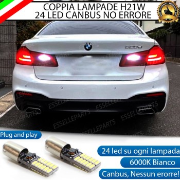 Luci Retromarcia Led Canbus BMW SERIE 5 G30 G31 Luce Bianca No Error