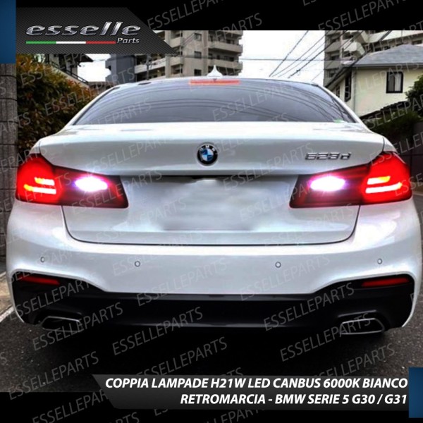 Luci Retromarcia Led Canbus BMW SERIE 5 G30 G31 Luce Bianca No Error