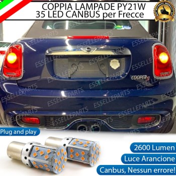 Coppia Frecce Posteriori P21W 35 LED Canbus Mini Cooper F55 F56 F57