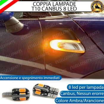 Coppia Lampade T10 W5W 8 LED per Frecce Laterali MINI F55 F56 F57