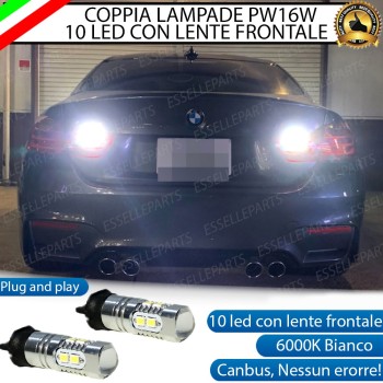 Luci RETROMARCIA PW16W Led Canbus BMW SERIE 4 F32 Luce Bianca No Error
