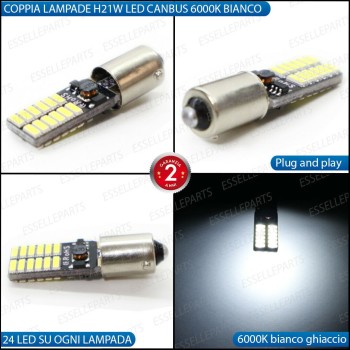 Coppia Lampade Retromarcia 24 LED BMW SERE 3 F34 GT