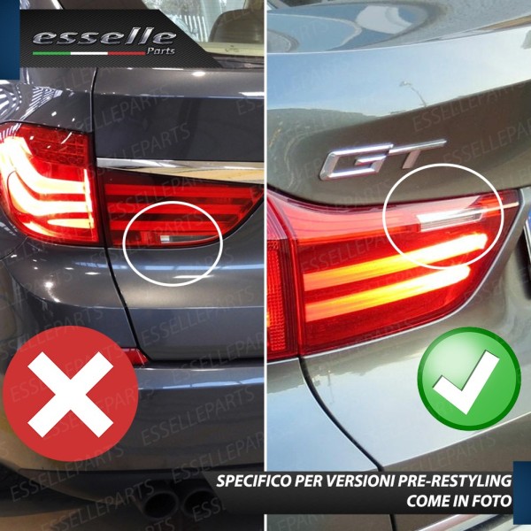 Coppia Luci Retromarcia 13 LED BMW SERIE 5 F07 PRE-LCI PRE-RESTYLING 6000K