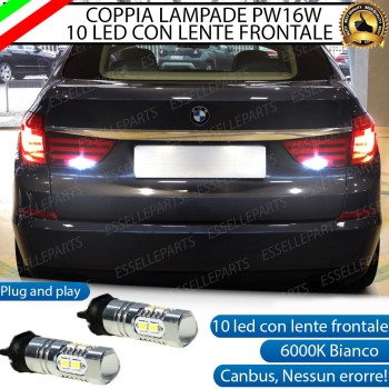 Coppia Luci Retromarcia 10 LED PW16W BMW SERIE 5 F07 LCI RESTYLING 6000K