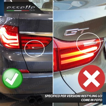 Coppia Luci Retromarcia 10 LED PW16W BMW SERIE 5 F07 LCI RESTYLING 6000K