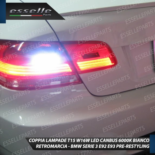 Luci Retromarcia Led Canbus BMW SERIE 3 E92 Luce Bianca No Error