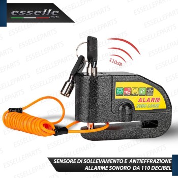 Bloccadisco con Allarme Anti-Sollevamento per moto,motorini,scooter MALAGUTI Bloccadisco con Allarme Anti-Sollevamento per moto,motorini,scooter MALAGUTI