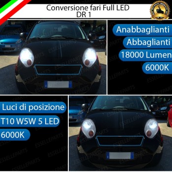 Conversione Fari Full LED 18000LM + 330LM