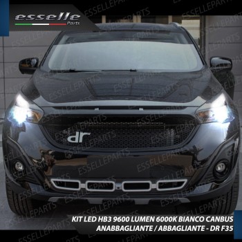 Kit Full LED coppia HB3 9600 LUMEN Anabbaglianti + Abbaglianti DR-F35