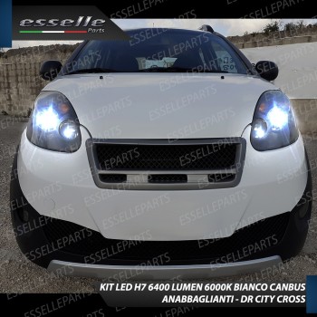 Kit Full LED H7 6400 LUMEN Anabbaglianti Dr-City Cross