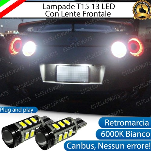 Luci Retromarcia Led Canbus NISSAN GT-R Luce Bianca No Error