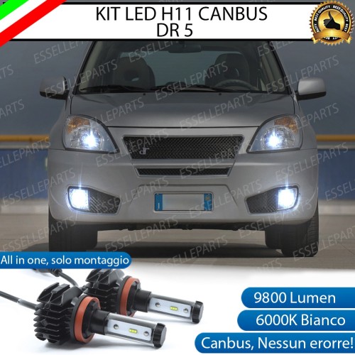 Kit Full Led 6000k canbus DR-5 Fendinebbia No Error