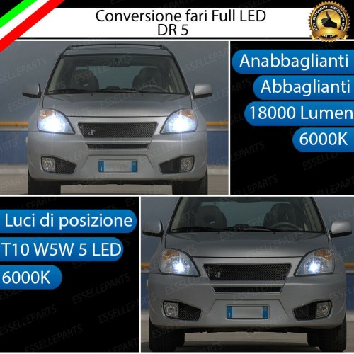 Conversione Fari Full LED 18000LM + 330LM