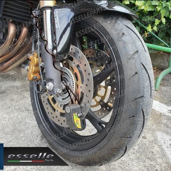 Cavo di Sicurezza - NERO - per Antifurto moto,motorini,scooter APRILIA