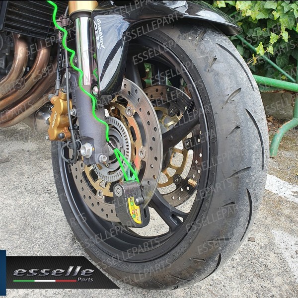 Cavo di Sicurezza - VERDE - per Antifurto moto,motorini,scooter DUCATI