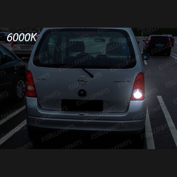 Luce Retromarcia 15 LED Opel Agila A CON LENTE FRONTALE