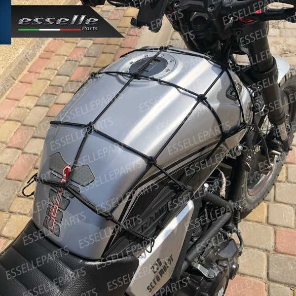 Rete Ragno Elastica da Serbatoio/Sella per moto,motorini,scooter MALAGUTI