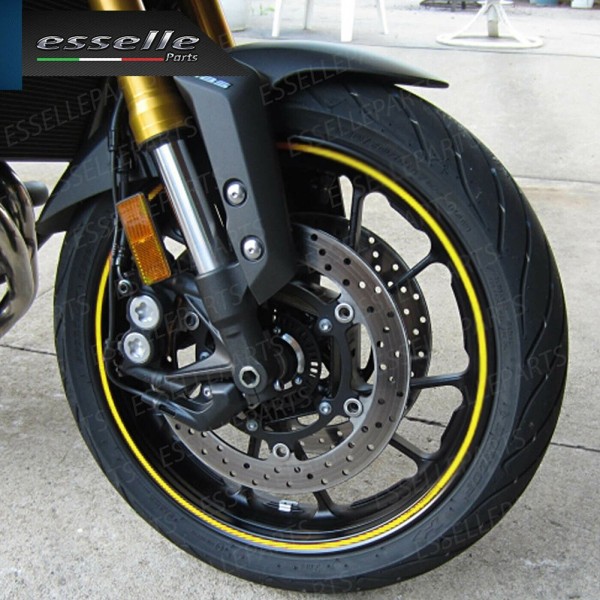 Bordo - ORO - adesivo per ruote moto,motorini,scooter VESPA