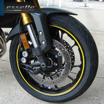 Bordo - ORO - adesivo per ruote moto,motorini,scooter CAGIVA