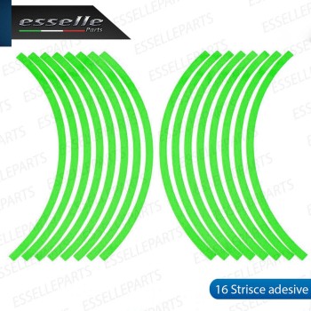 Bordo - VERDE - adesivo per ruote moto,motorini,scooter KTM