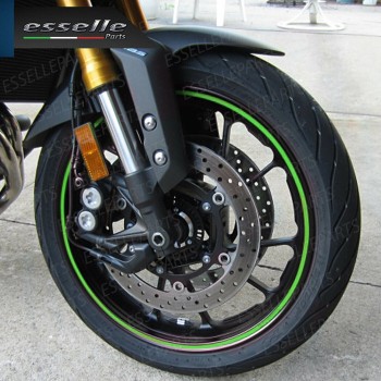 Bordo - VERDE - adesivo per ruote moto,motorini,scooter HUSQVARNA