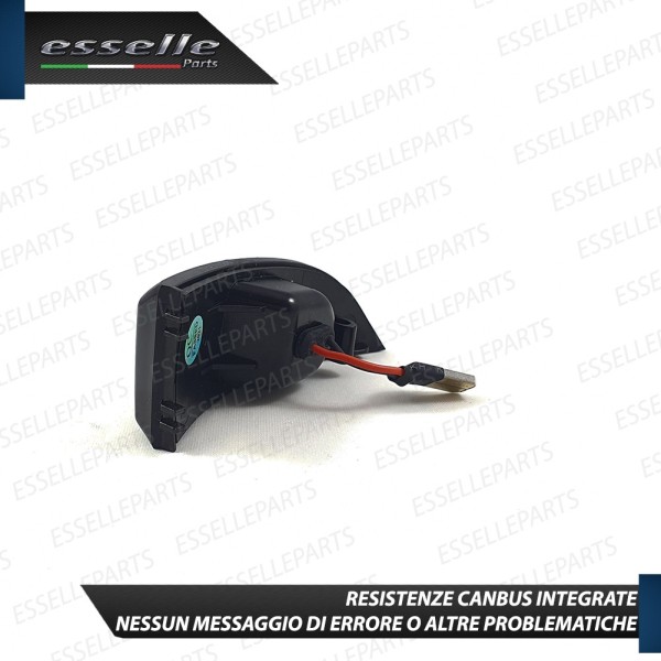 Placchette Dinamiche Nere fumè Laterali per frecce specifiche per RENAULT SCENIC III