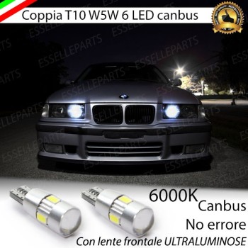 Luci Di Posizione 6 LED Per Bmw Serie 3 E36 Luce Bianca