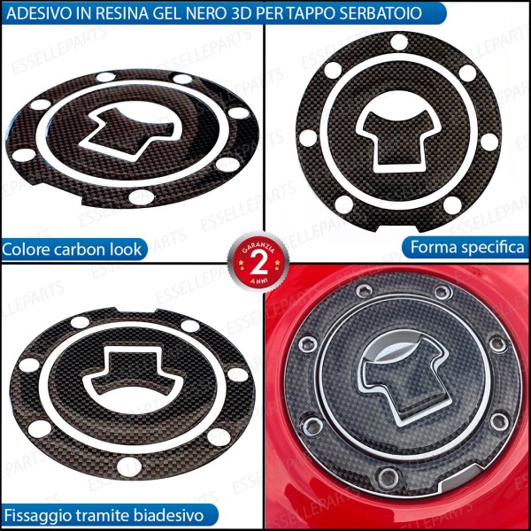 Copri Tappo Benzina- CARBON LOOK - specifico per HONDA CBR 600 RR (2012-2016) ABS