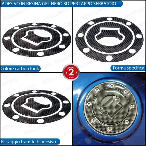 Copriserbatoio + Copritappo Benzina SUZUKI SV 650