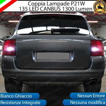 Coppia Lampade Retromarcia P12W Canbus 3.0 135 LED 6000K Porsche Cayenne Restyling Coppia Lampade Retromarcia P12W Canbus 3.0 135 LED 6000K Porsche Cayenne Restyling
