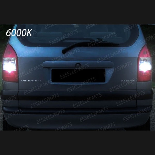 Luci Retromarcia 15 LED Opel Zafira A CON LENTE FRONTALE